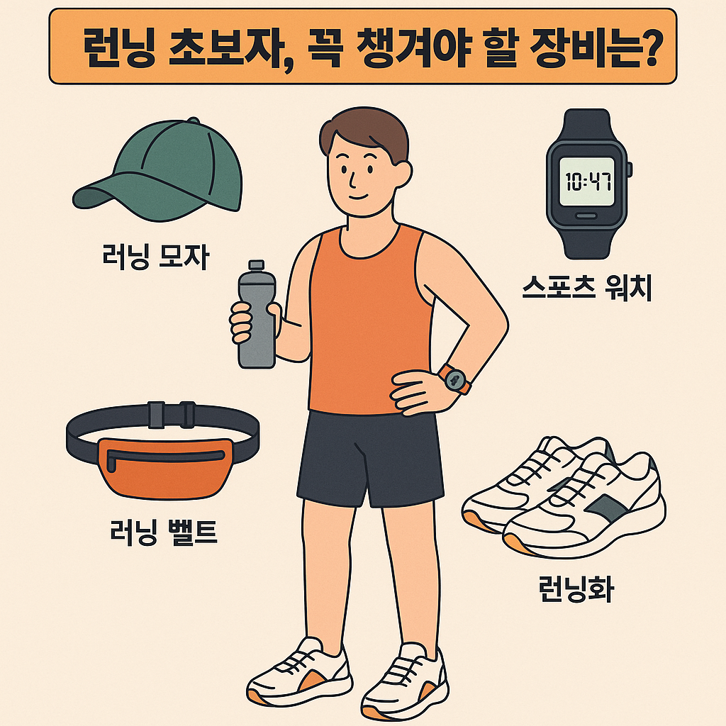 🏃 런닝 초보자가 꼭 챙겨야 할 필수 장비