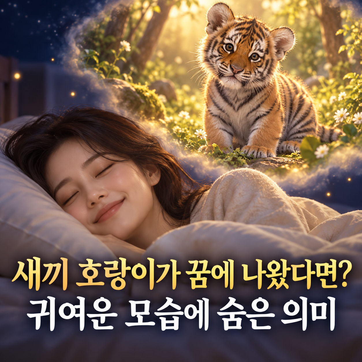새끼 호랑이가 꿈