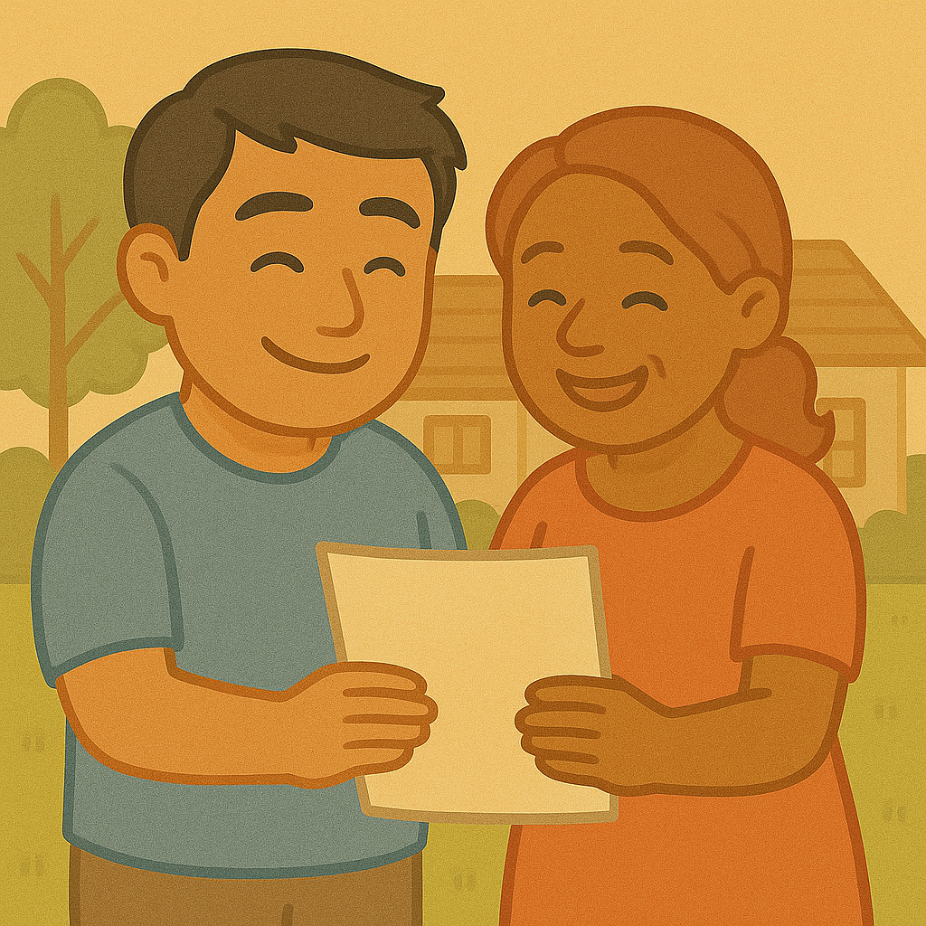 외국인 배우자에게 부동산 명의를 변경해주는 이미지