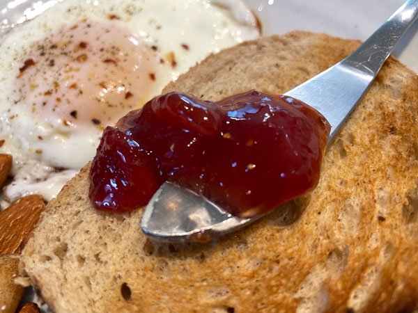 딸기쨈 만드는법 맛 설명, 플레이팅