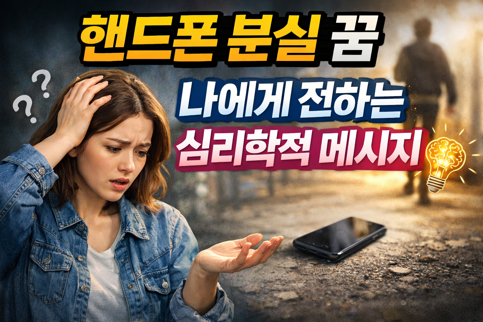 핸드폰 분실 꿈