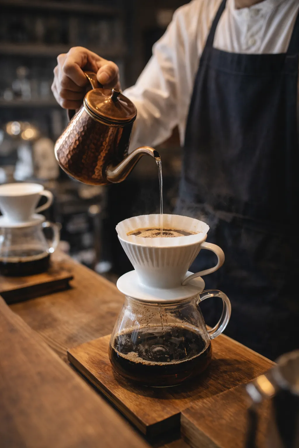 일본 핸드드립 커피 문화 (장인정신, 추출과정, 여유)