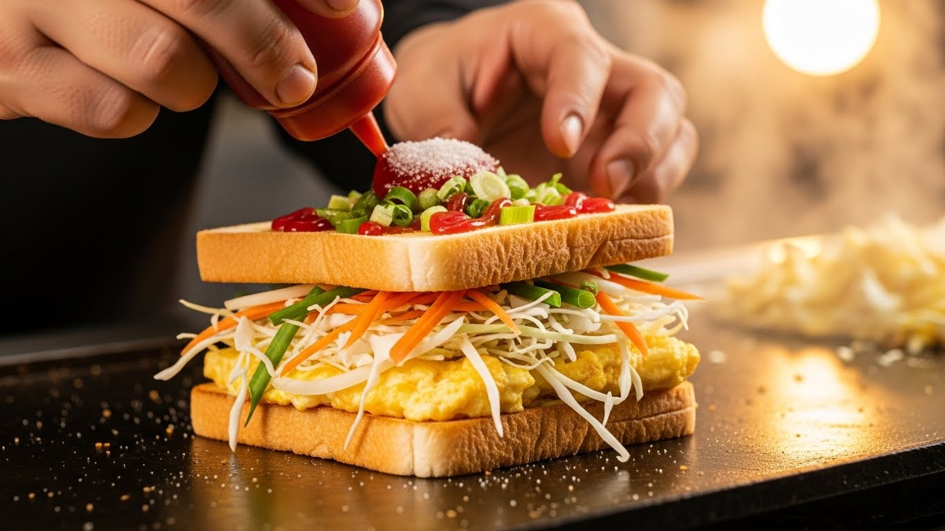 회기역 할머니 토스트