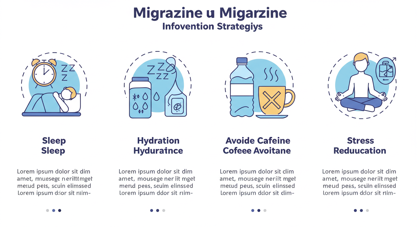 편두통 관련 이미지