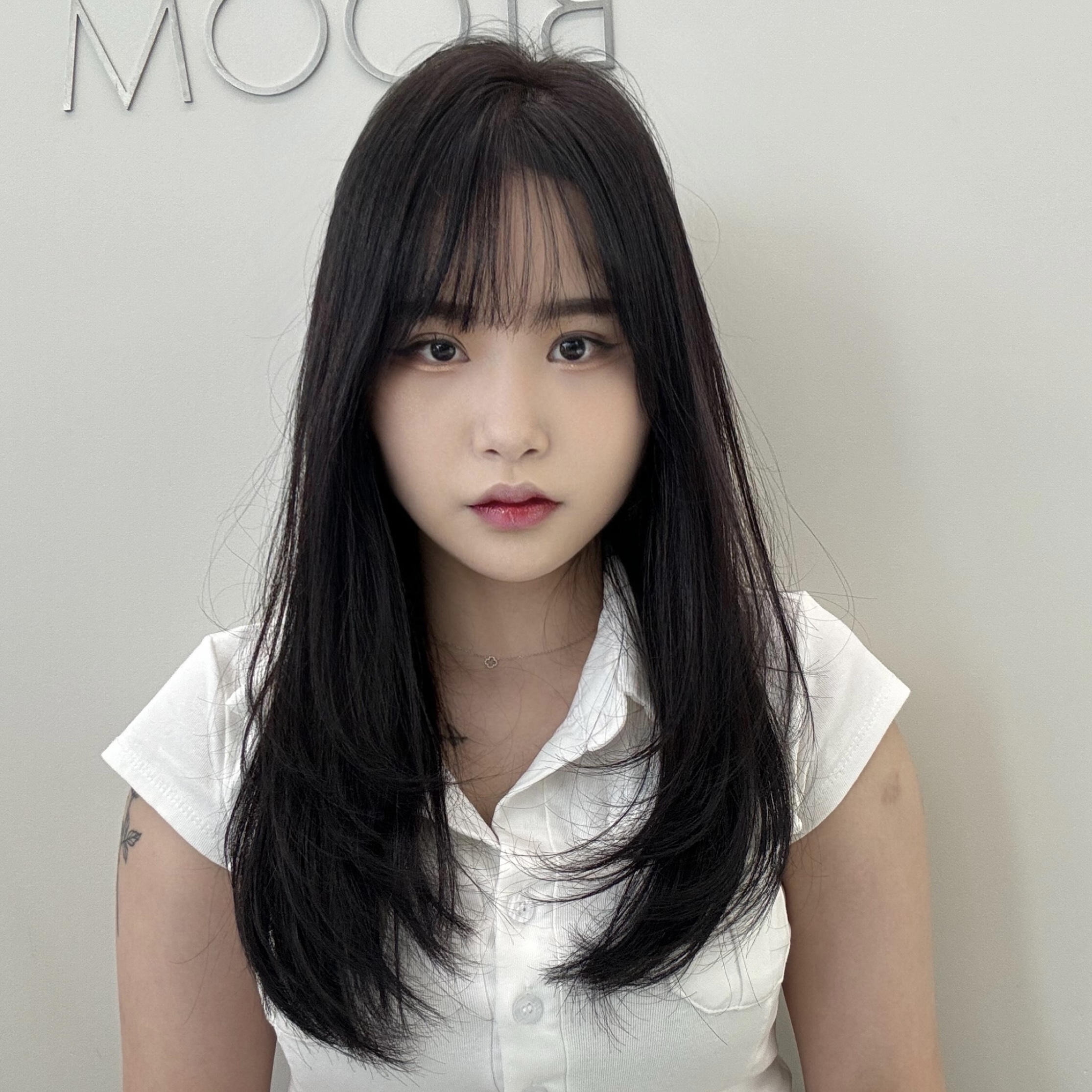 중간머리 레이어드컷 관련 이미지