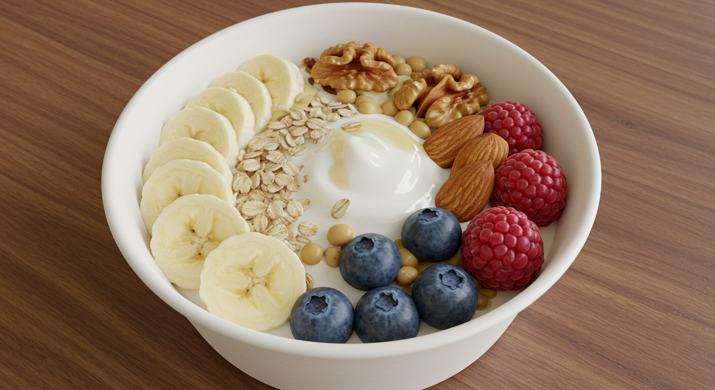 홈메이드로 만든 수제 요거트 건강식