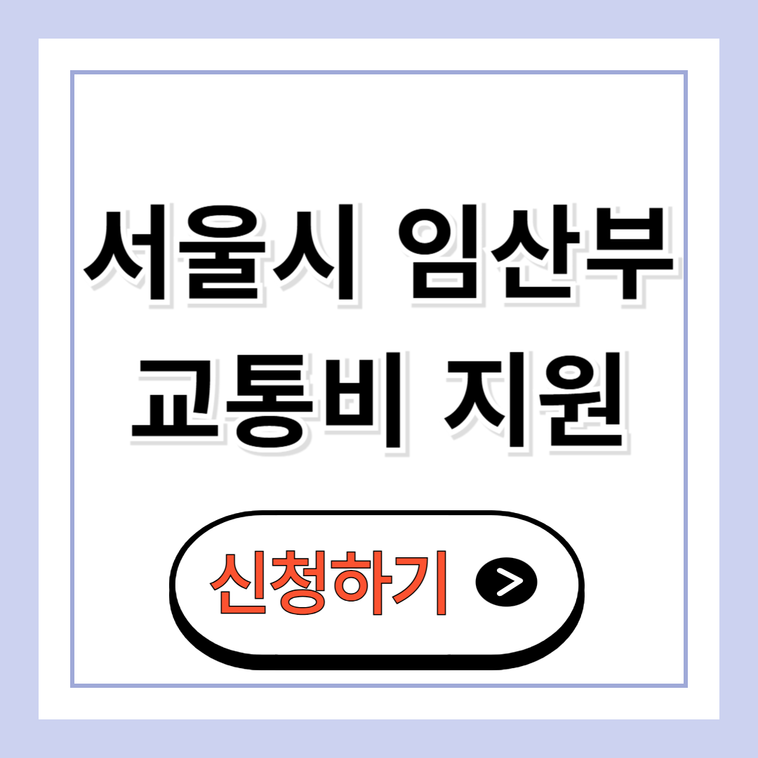 임산부 교통비 지원