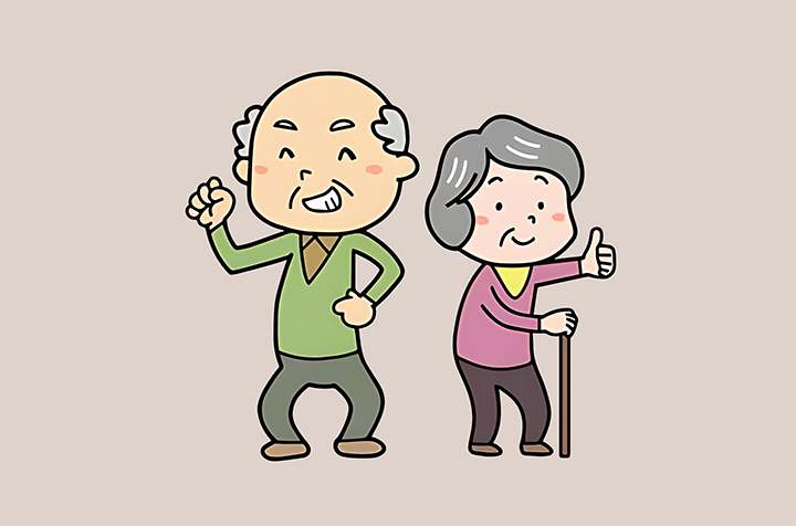 활력이-넘치는-노부부