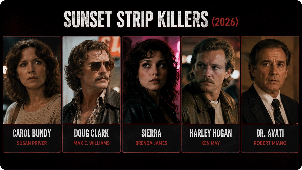선셋 스트립 킬러(Sunset Strip Killers) 출연 배우