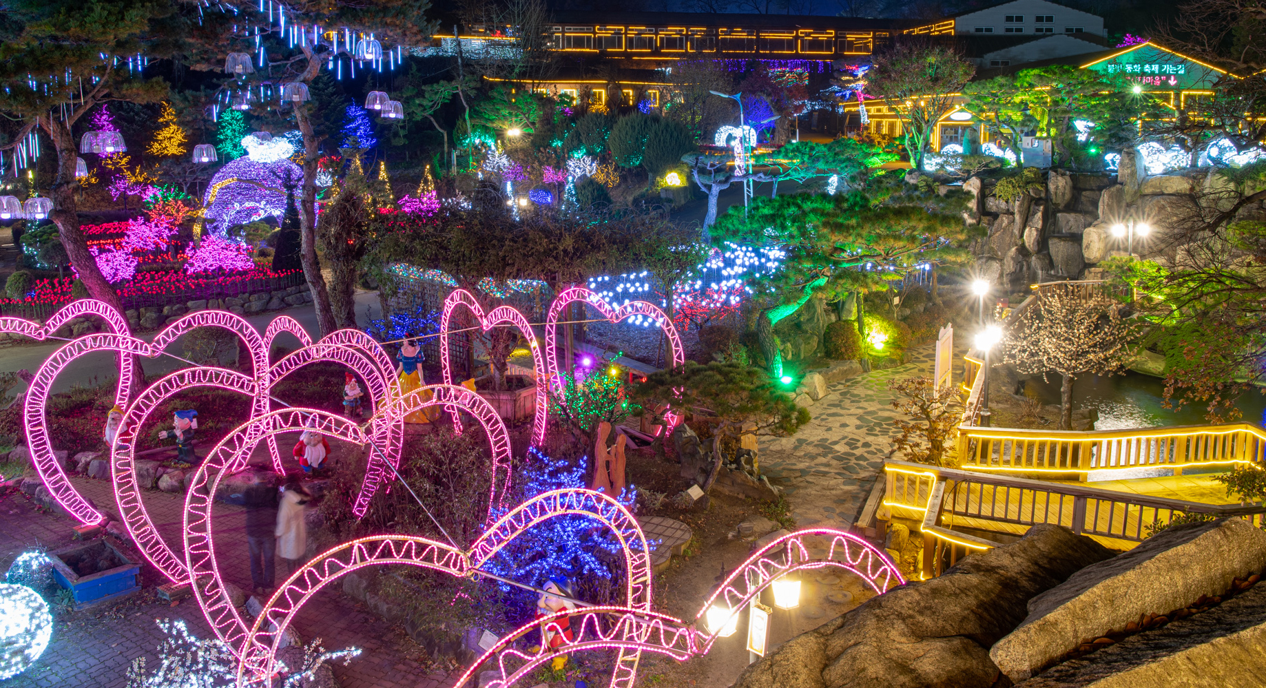 허브아일랜드 야경