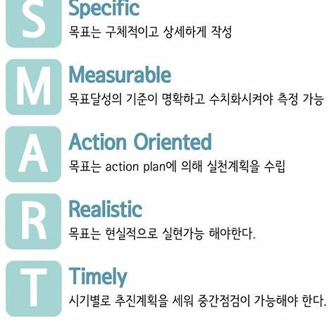 새해 다짐 목표 설정 과 달성 방법 2025