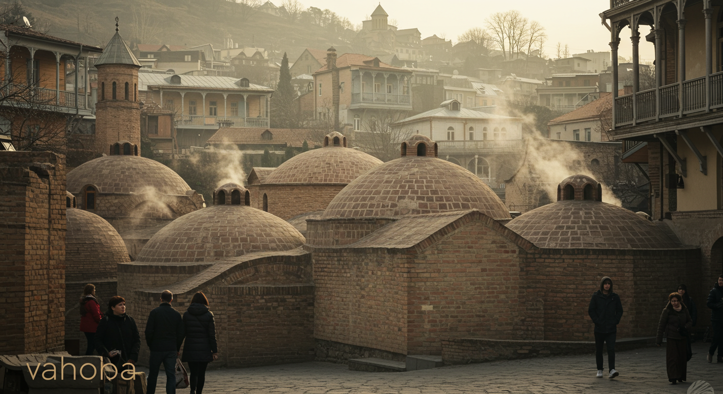 트빌리시 유황온천 외관