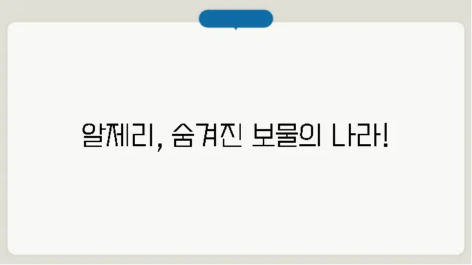 알제리 인구, 경제력, 인종