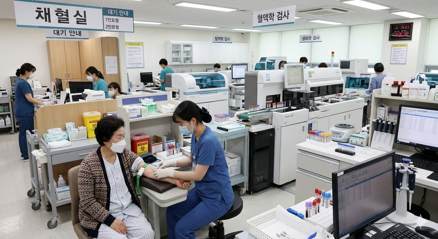 건강검진 혈액 채취