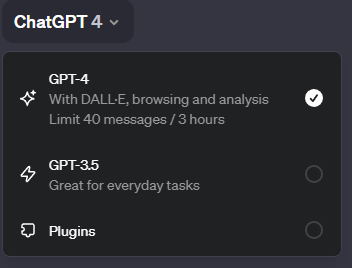 플러그인 모드 선택