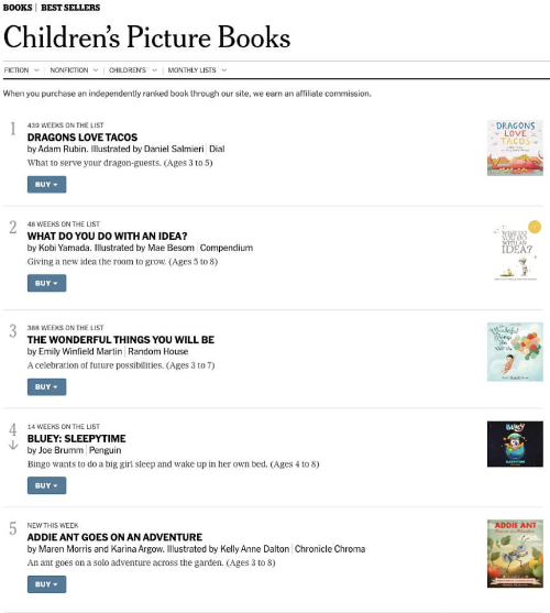 어린이 베스트셀러 도서목록 5