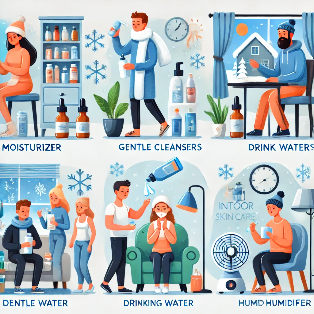 겨울철 피부 관리 팁