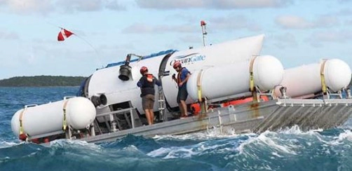 타이타닉 잠수정 구조 수색 과정