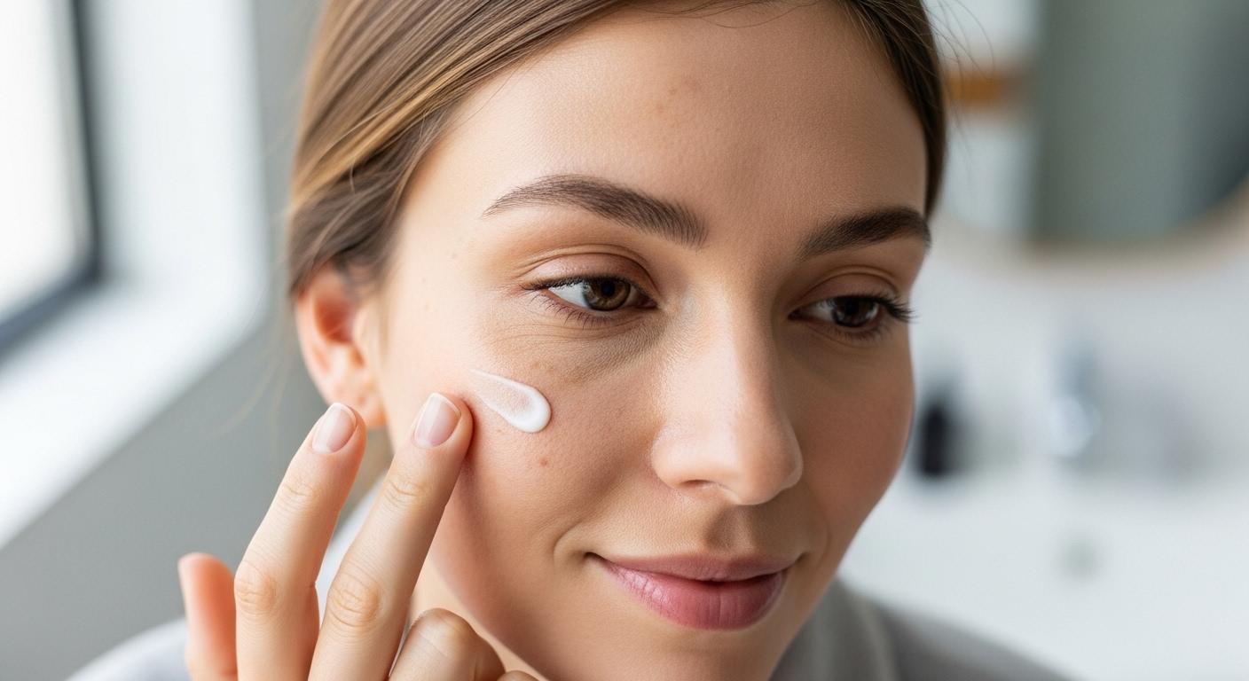 얼굴 검버섯 제거후 미백연고