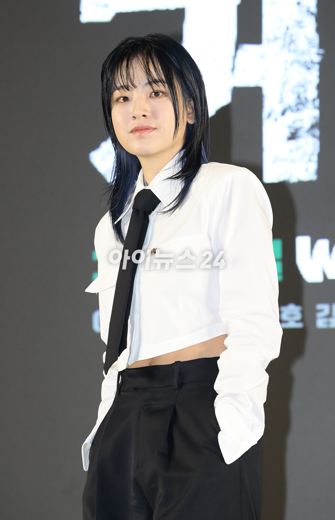 배우 이주영이 5일 오전 부산 해운대구 그랜드 조선 부산에서 열린 웨이브 오리지널 드라마 '거래' 제작발표회에 참석하고 있다. [사진=정소희 기자]