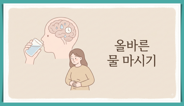 올바른 물 마시기