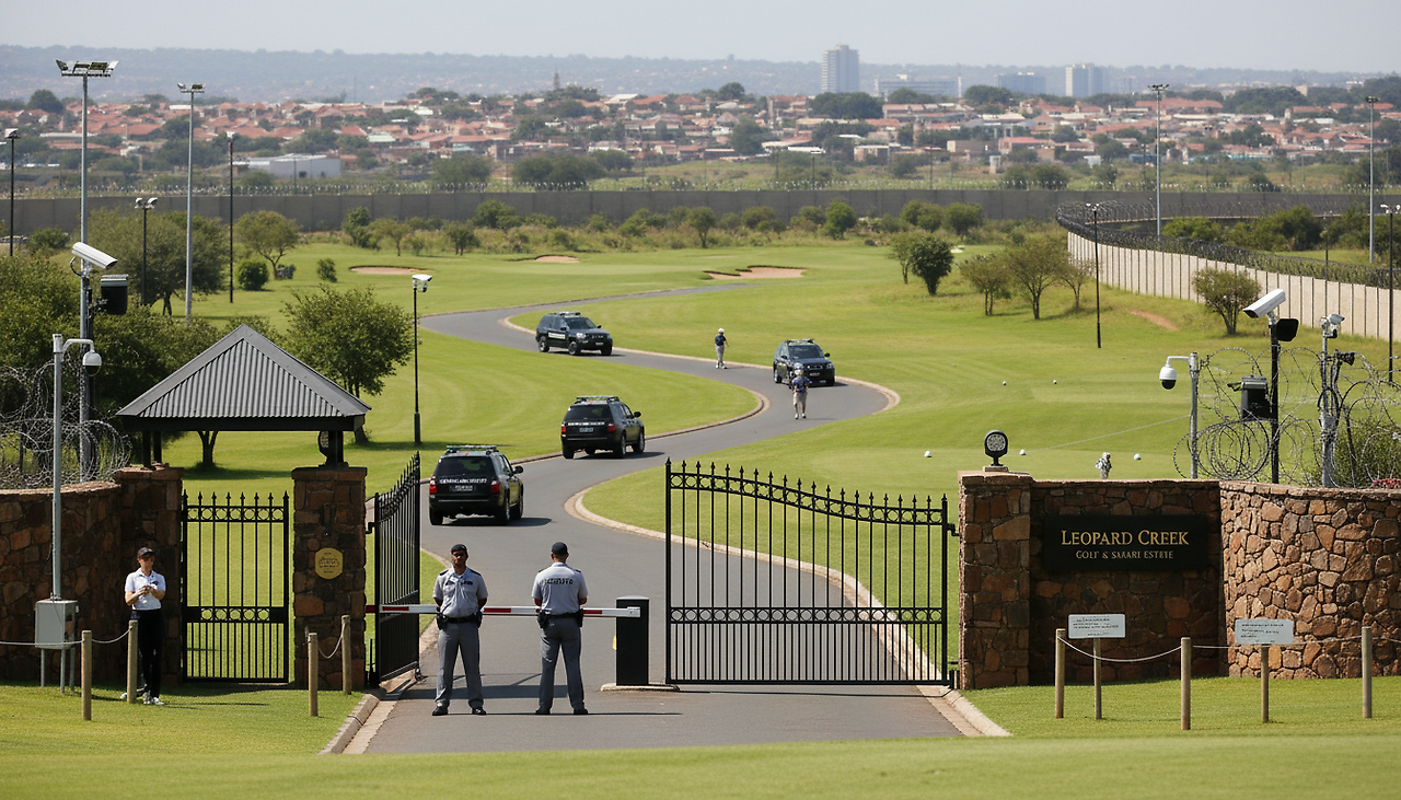 남아공화국 게이트 모습