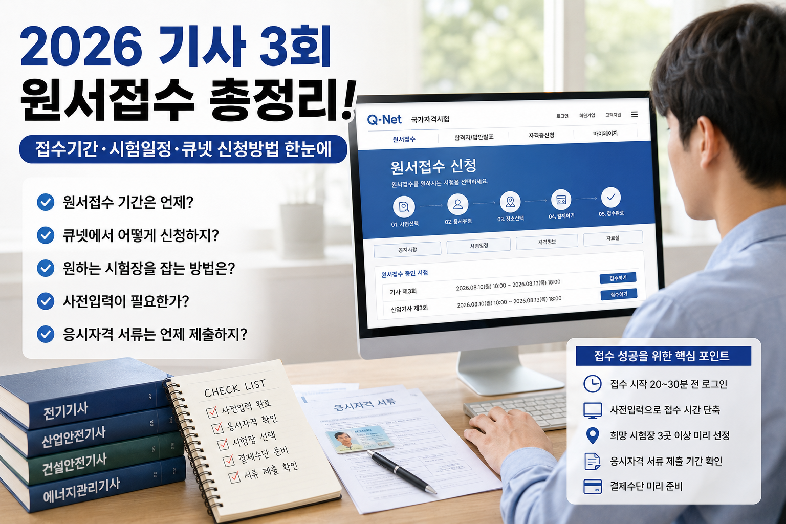 2026 기사 3회 원서접수 총정리
