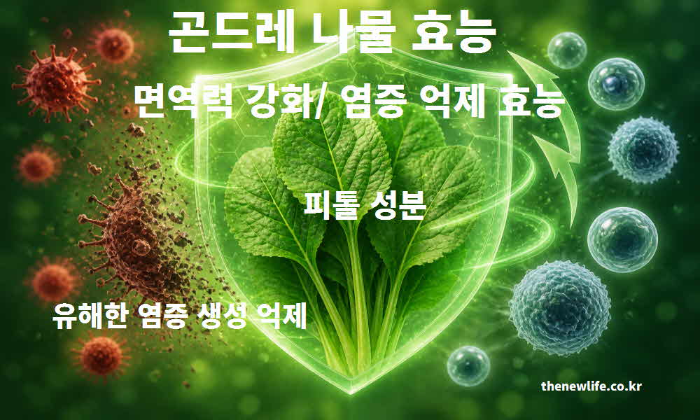 곤드레 나물 효능 면역력 강화 염증 억제