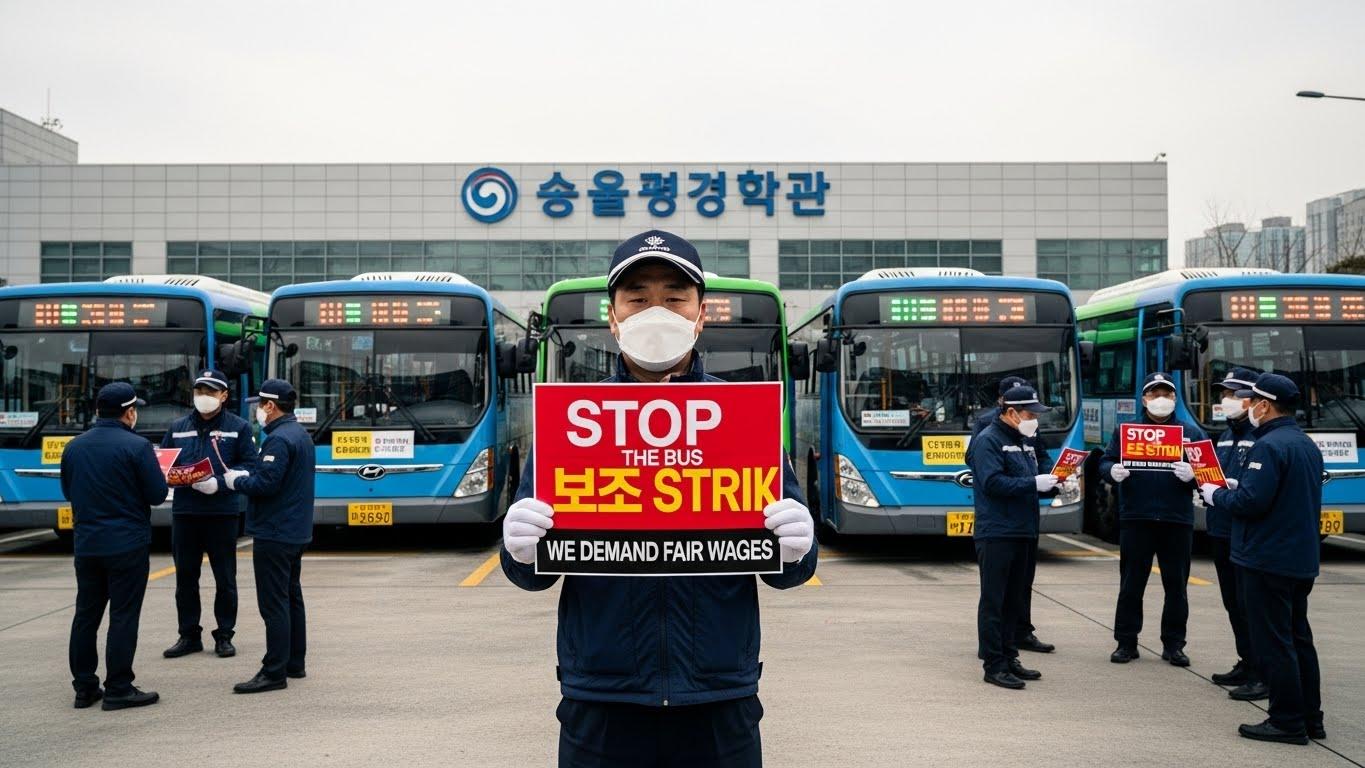버스파업 서울