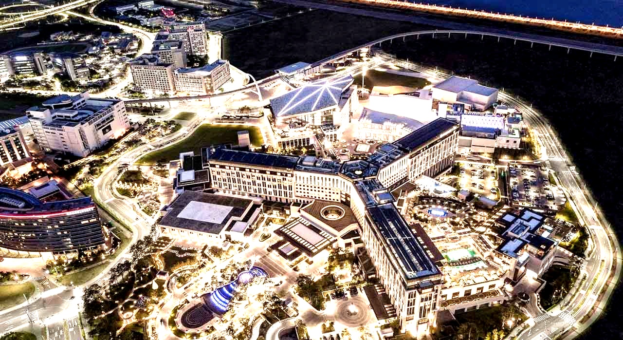 인천의 대표적인 5성급 호텔인 파라다이스시티의 전경이다. [ⓒ네이버플레이스 파라다이스시티]