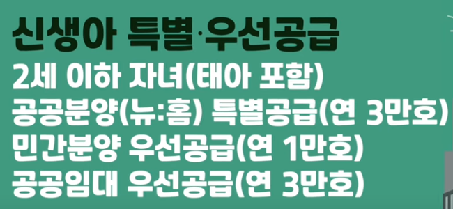 신생아 우선공급제도