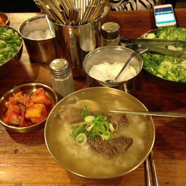 서울 곰탕 맛집, 하동관 명동본점