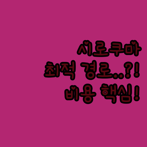 초행길 걱정 끝 시로쿠마 게스트하우스..