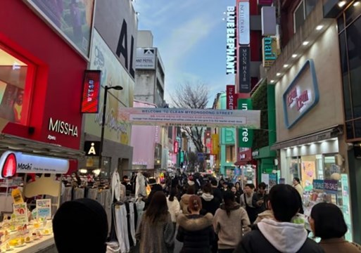 지난3일 명동거리 사진=머니투데이 하수민기자