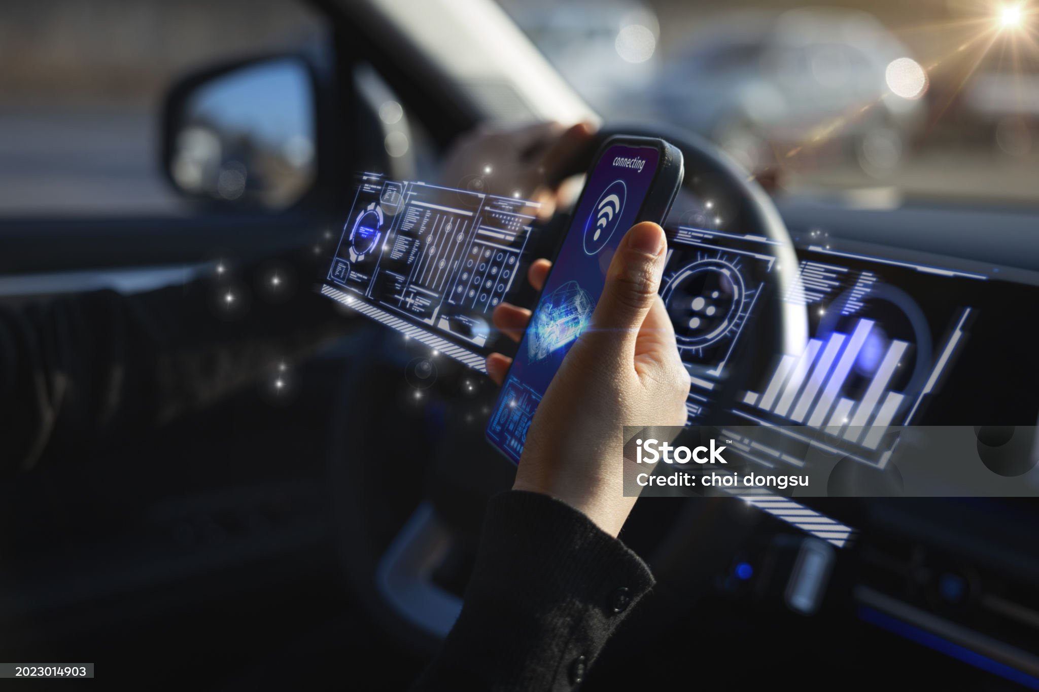 자율주행 자동차 사진