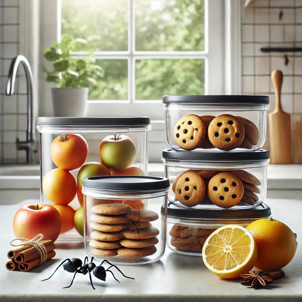 개미가 침입한 음식 보관 꿀팁