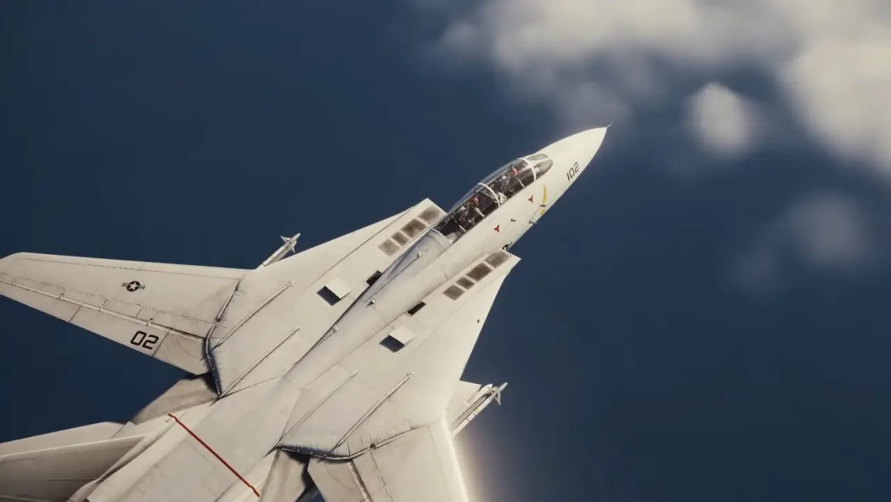 미군의 믿음을 받게 된 F-14 전투기