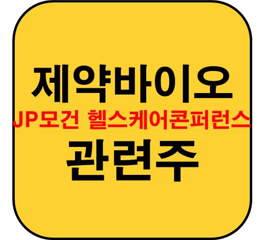 제약바이오-JP모건