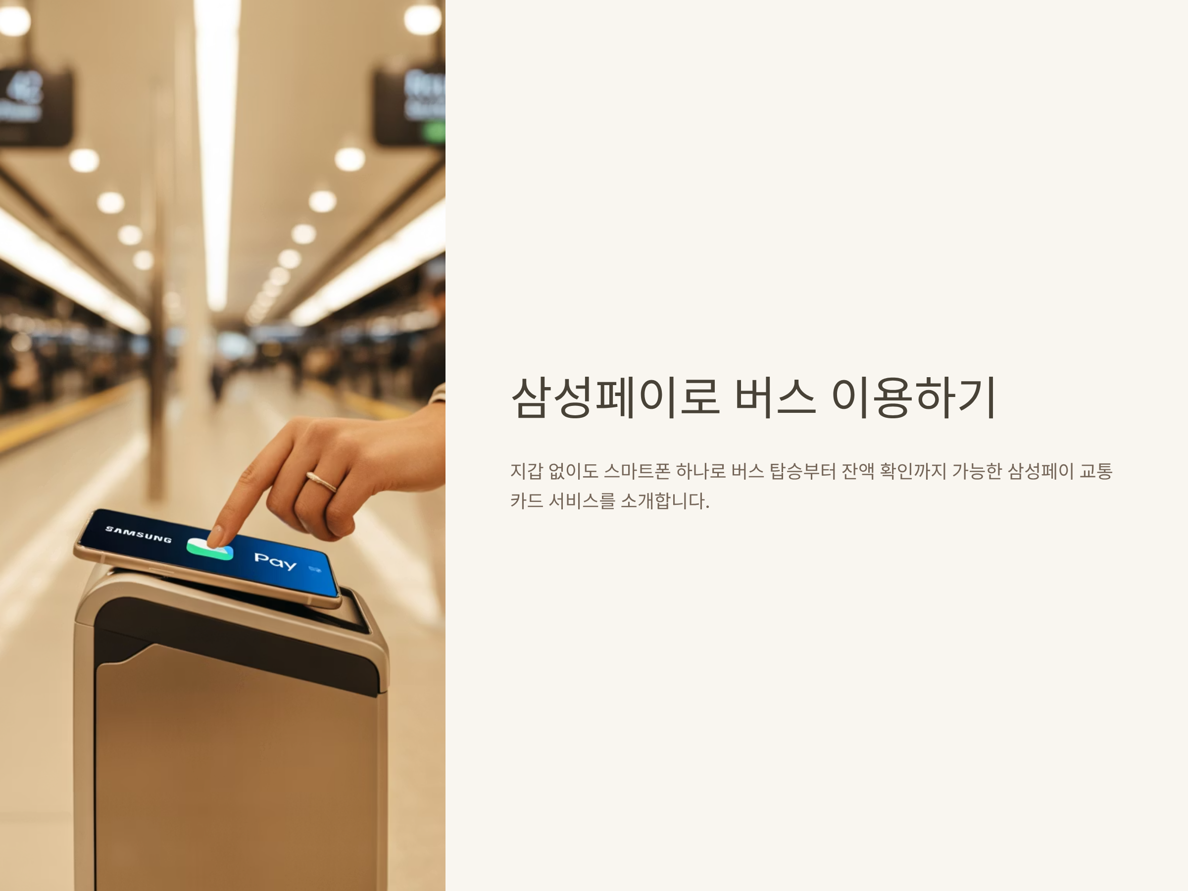 삼성페이 버스 결제 방법, 신용카드·버스카드 등록·요금·NFC·오류까지 실제 후기