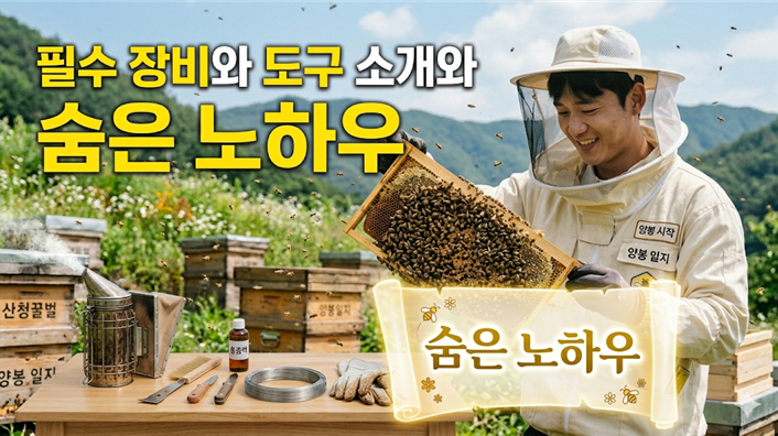 필수 장비와 도구 소개와 숨은 노하우