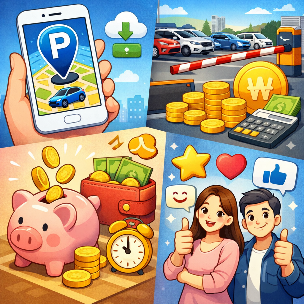 모두의주차장 앱 설치부터 후기까지｜무료 가입&middot;주차비 절약 꿀팁 총정리 관련 사진