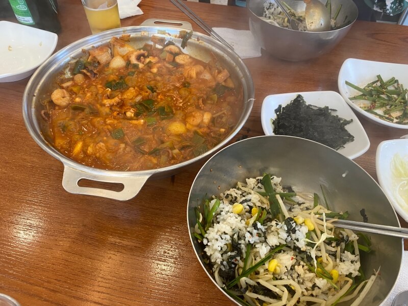 해운대 맛집 개미집 낙곱새