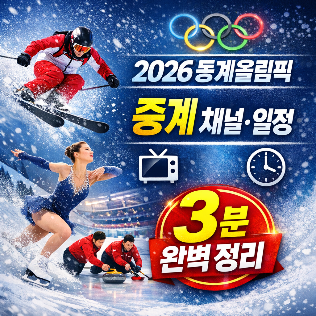 2026 동계올림픽 시청하러 가기