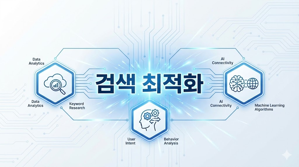 2026년 최신 검색엔진최적화 핵심 지표 분석 인포그래픽 이미지