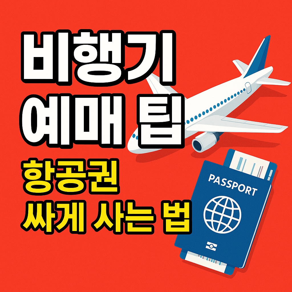 비행기 예매 팁