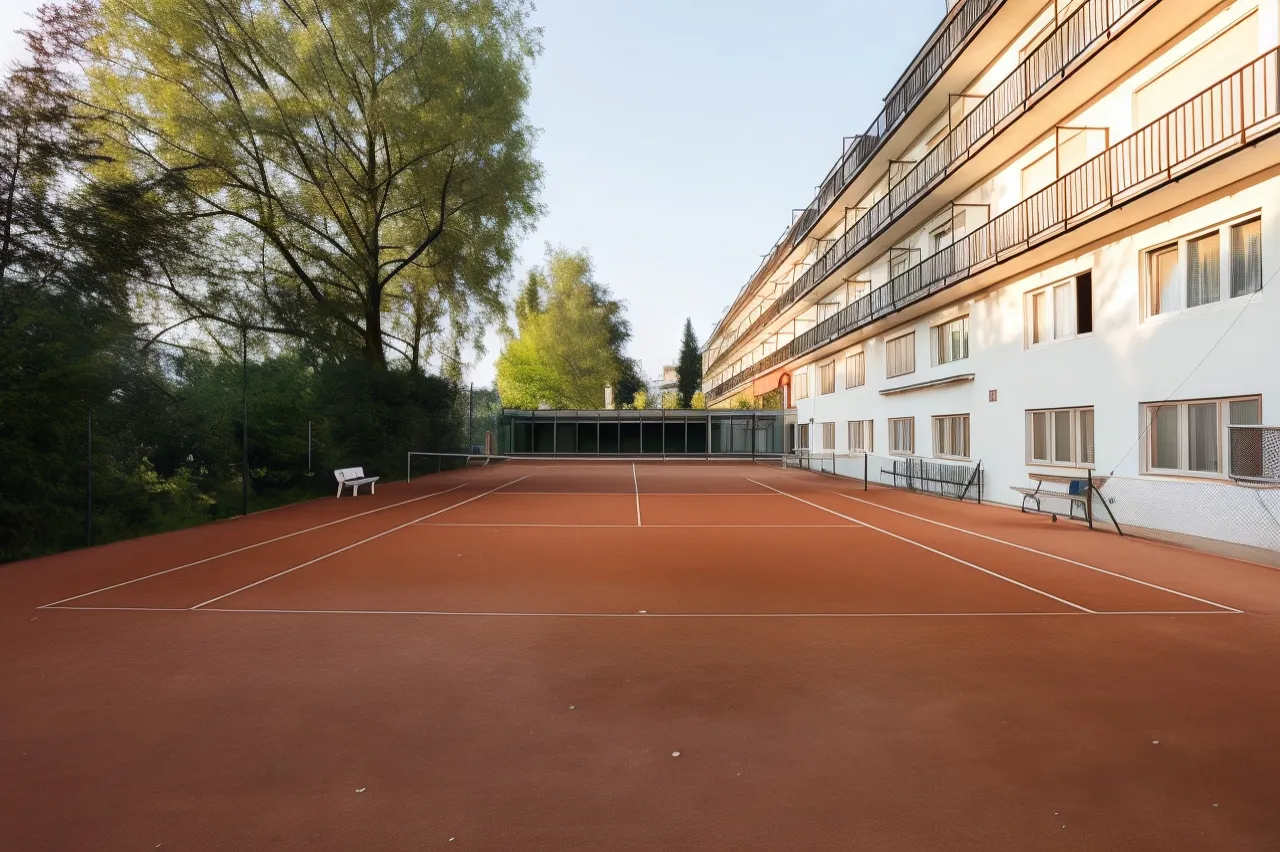 엔지마트시티가든호텔_테니스코트