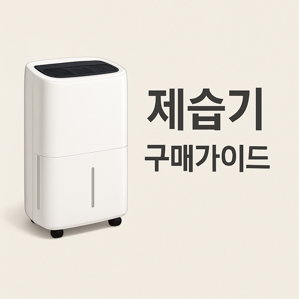 제습기 구매가이드