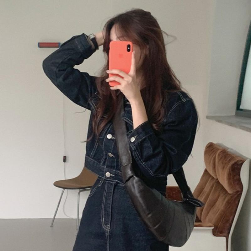 활용도 데님 투피스