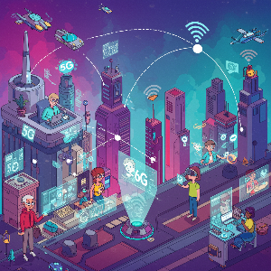 5G와 6G 시대의 초고속 통신
