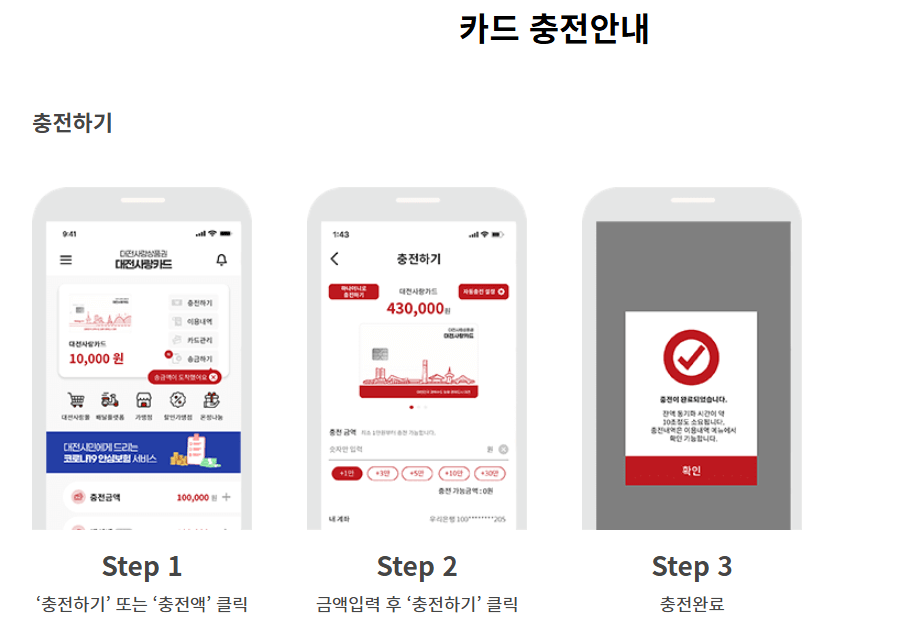 대전사랑카드